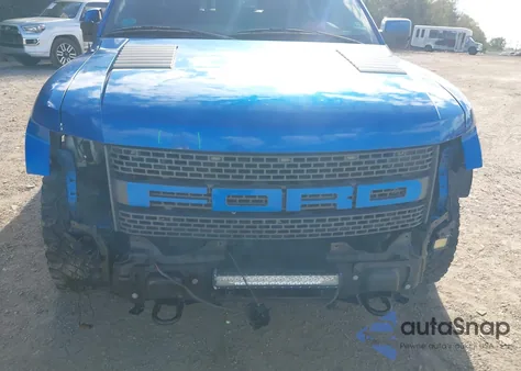 2012 Ford F-150 Svt Raptor из США, поврежденный, VIN 1FTFW1R66CFC87139